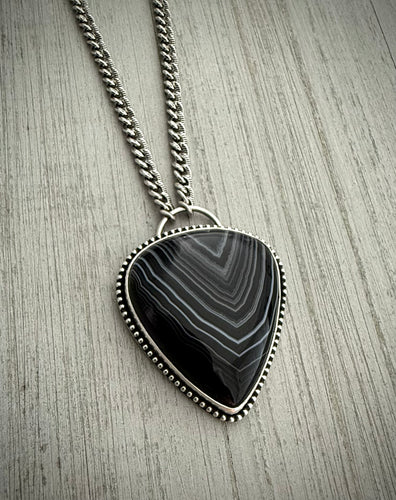 Banded Agate Necklace