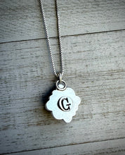 Load image into Gallery viewer, Scalloped Prehnite Pendant