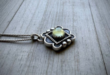 Load image into Gallery viewer, Scalloped Prehnite Pendant