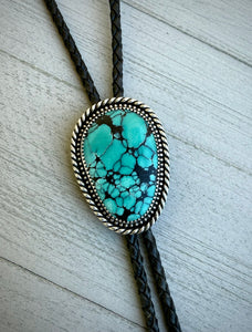 Hubei Turquoise Bolo Tie