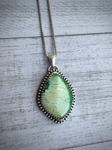 Load image into Gallery viewer, Green Hubei Turquoise Pendant