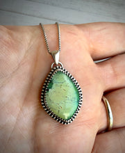 Load image into Gallery viewer, Green Hubei Turquoise Pendant