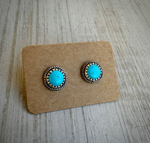 Load image into Gallery viewer, Turquoise Stud Earrings