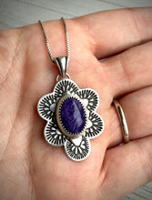 Load image into Gallery viewer, Charoite Pendant
