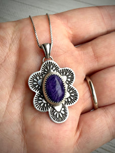 Charoite Pendant