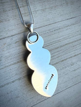 Load image into Gallery viewer, RESERVED: Triple Stoned Pendant