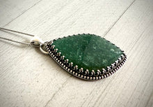 Load image into Gallery viewer, Dark Green Aventurine Pendant