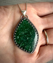 Load image into Gallery viewer, Dark Green Aventurine Pendant