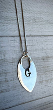 Load image into Gallery viewer, Hand Stamped Chevron Pendant