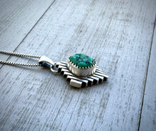 Load image into Gallery viewer, Southwestern Turquoise Nugget Pendant