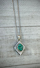 Load image into Gallery viewer, Southwestern Turquoise Nugget Pendant
