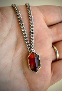 Reserved: Garnet Necklace