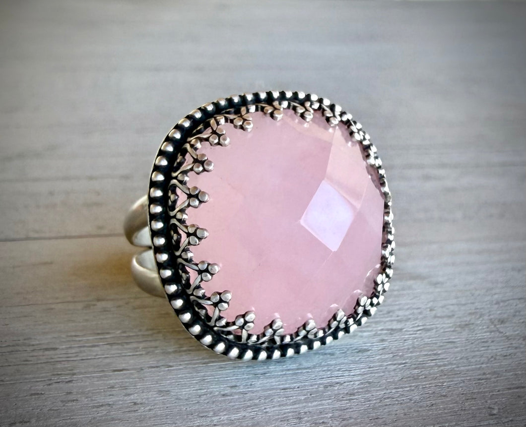 Rose Quartz Ring