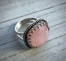 Load image into Gallery viewer, Rose Quartz Ring