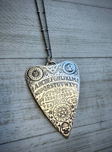 Load image into Gallery viewer, Ouija Planchette Necklace