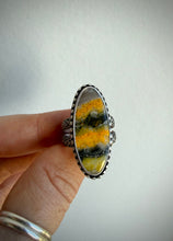 Load image into Gallery viewer, Bumblebee Jasper Ring