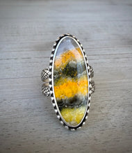 Load image into Gallery viewer, Bumblebee Jasper Ring