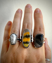 Load image into Gallery viewer, Howlite Coffin Ring