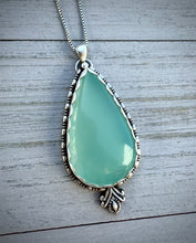 Load image into Gallery viewer, Aqua Chalcedony Pendant