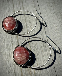 Rhodochrosite Hoops