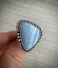 Load image into Gallery viewer, Owyhee Blue Opal Ring