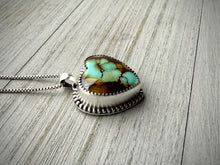 Load image into Gallery viewer, Turquoise Heart Pendant