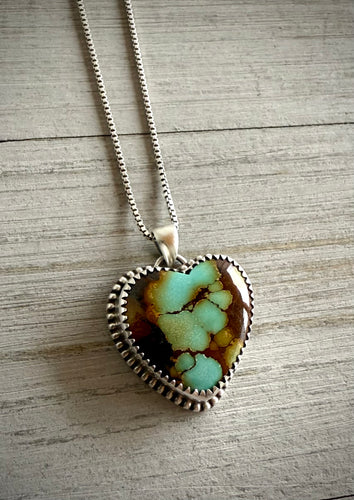 Turquoise Heart Pendant