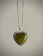 Load image into Gallery viewer, Hubei Turquoise Heart Necklace