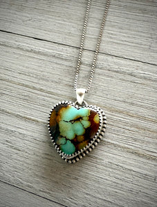 Turquoise Heart Pendant