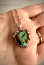 Load image into Gallery viewer, Turquoise Heart Pendant