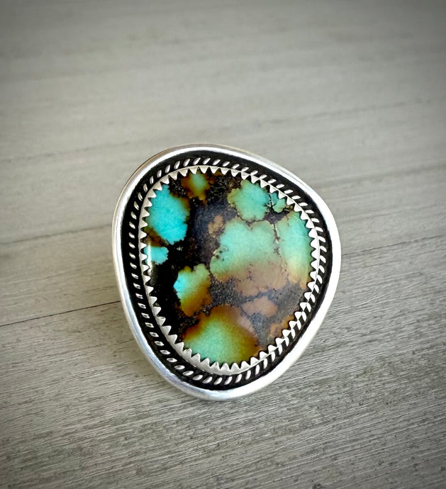 Shadowbox Bao Canyon Turquoise Ring