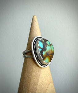 Shadowbox Bao Canyon Turquoise Ring