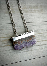 Load image into Gallery viewer, Amethyst Slice Necklace
