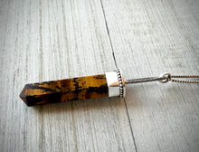 Load image into Gallery viewer, Tiger Eye Point Necklace