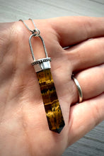 Load image into Gallery viewer, Tiger Eye Point Necklace