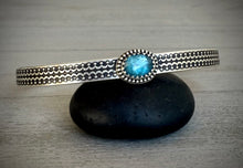 Load image into Gallery viewer, Reserved: Labradorite &amp; Kyanite Stacker Cuffs- Remainder