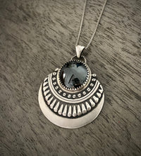 Load image into Gallery viewer, Hematite Boho Pendant