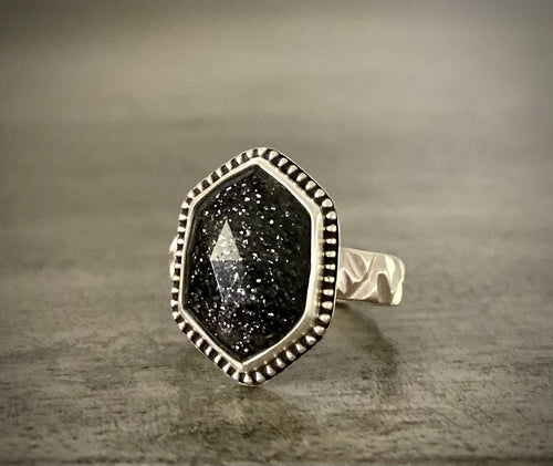 Midnight Quartz Ring