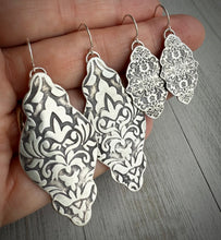 Load image into Gallery viewer, Baroque Silver Earrings