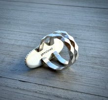 Load image into Gallery viewer, Faceted Chrysoprase Ring