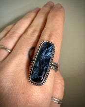 Load image into Gallery viewer, Pietersite Hand Stamped Ring