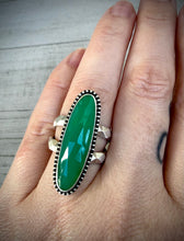 Load image into Gallery viewer, Faceted Chrysoprase Ring
