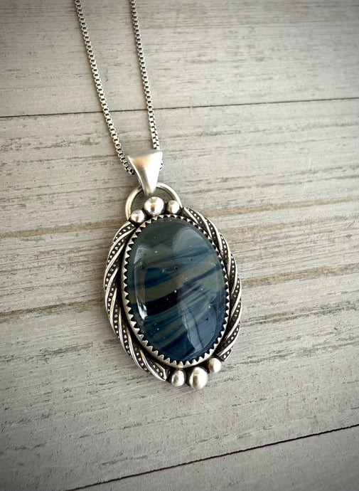 Leland Blue Pendant