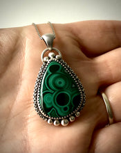 Load image into Gallery viewer, Malachite Pendant
