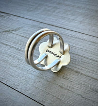 Load image into Gallery viewer, Hand Stamped Emerald Valley Turquoise Ring