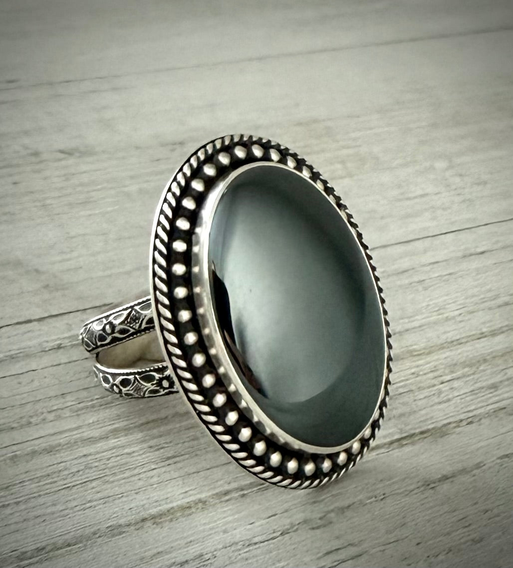 Hematite Ring