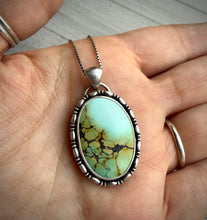 Load image into Gallery viewer, Polychrome Hubei Turquoise Pendant