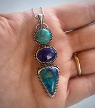 Load image into Gallery viewer, Triple Stoned Pendant-RESERVED