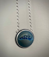 Load image into Gallery viewer, Titanium Druzy Necklace