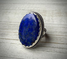Load image into Gallery viewer, Reserved: Lapis Lazuli Ring- Remainder